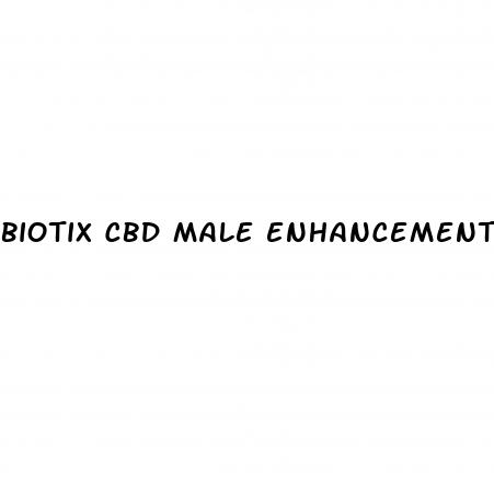 biotix cbd male enhancement