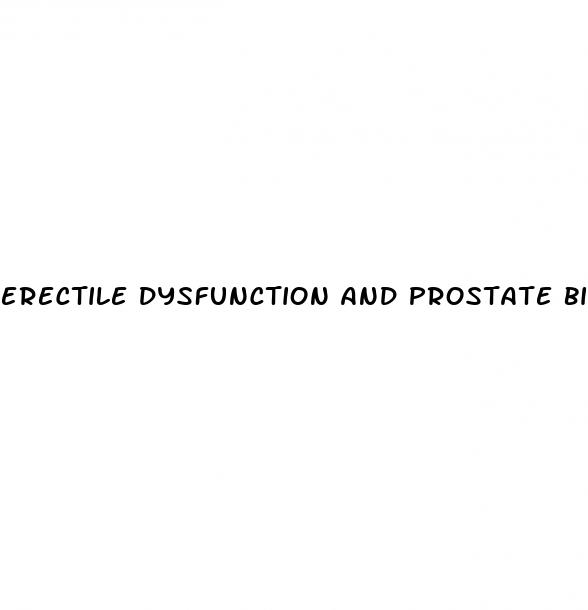 erectile dysfunction and prostate biopsy