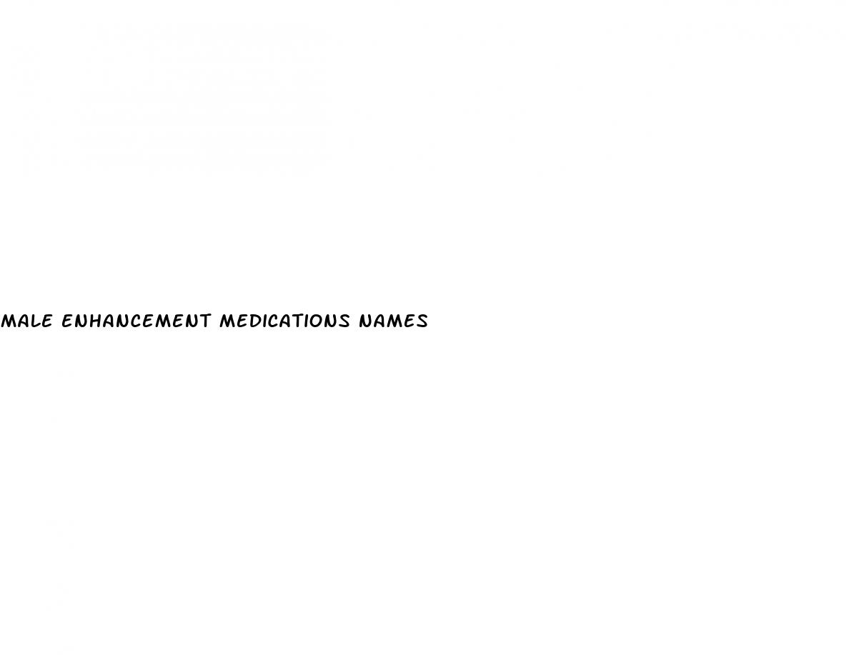 male enhancement medications names