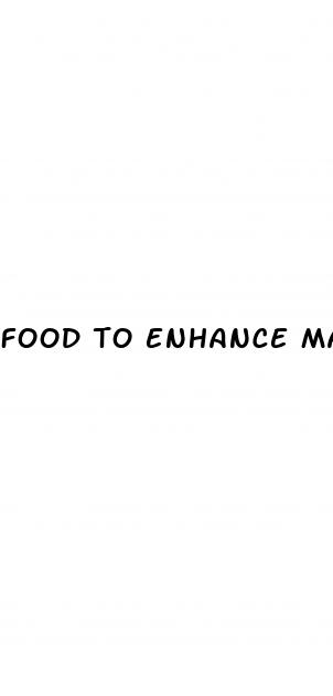 food to enhance male libido