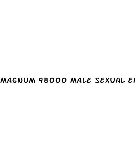 magnum 98000 male sexual enhancement xxl