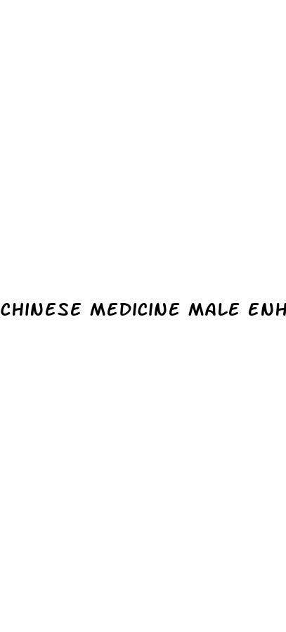 chinese medicine male enhancement