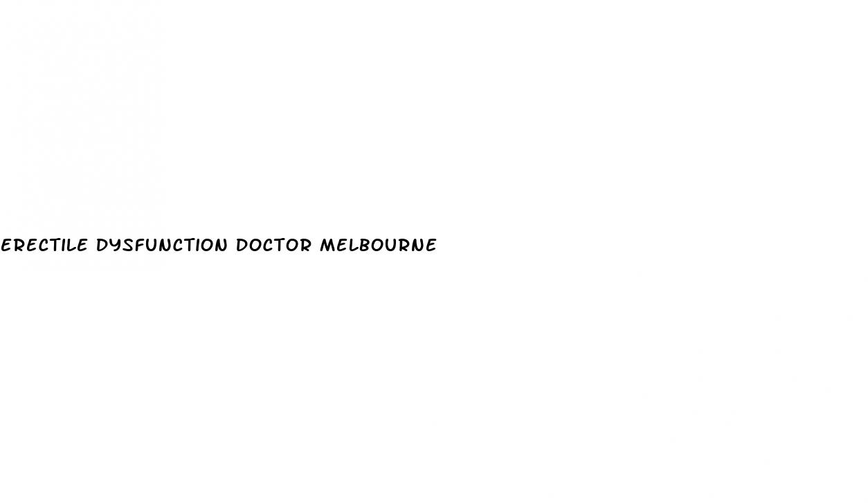 erectile dysfunction doctor melbourne