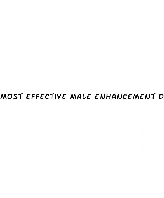 most effective male enhancement drugs