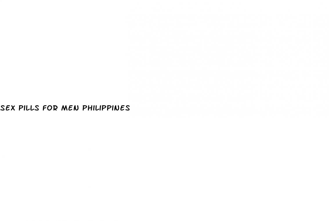 sex pills for men philippines