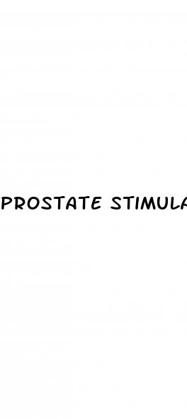 prostate stimulation erectile dysfunction