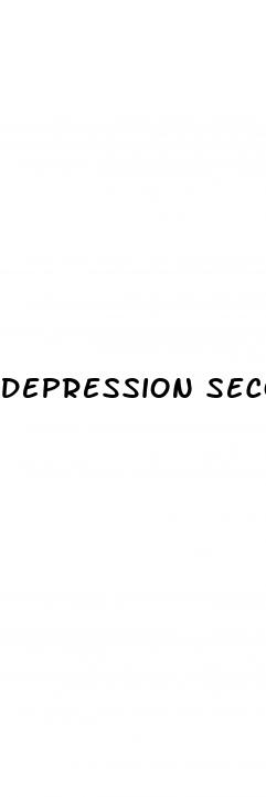 depression secondary to erectile dysfunction