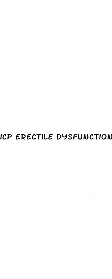 icp erectile dysfunction