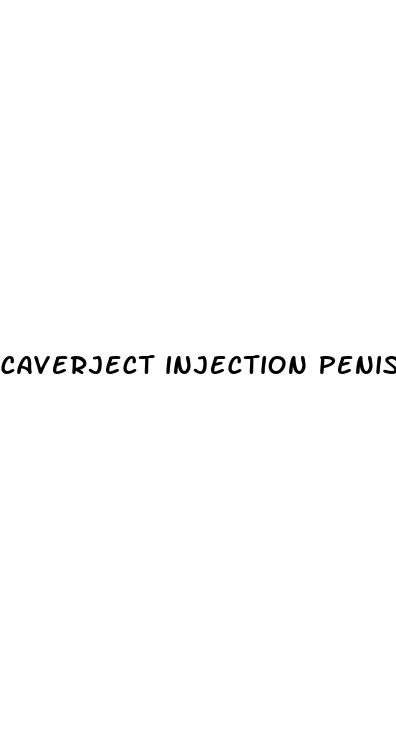 caverject injection penis erectile dysfunction