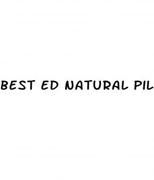 best ed natural pills