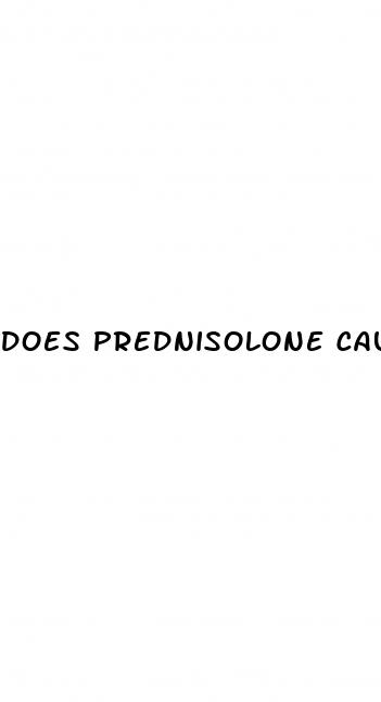 does prednisolone cause erectile dysfunction