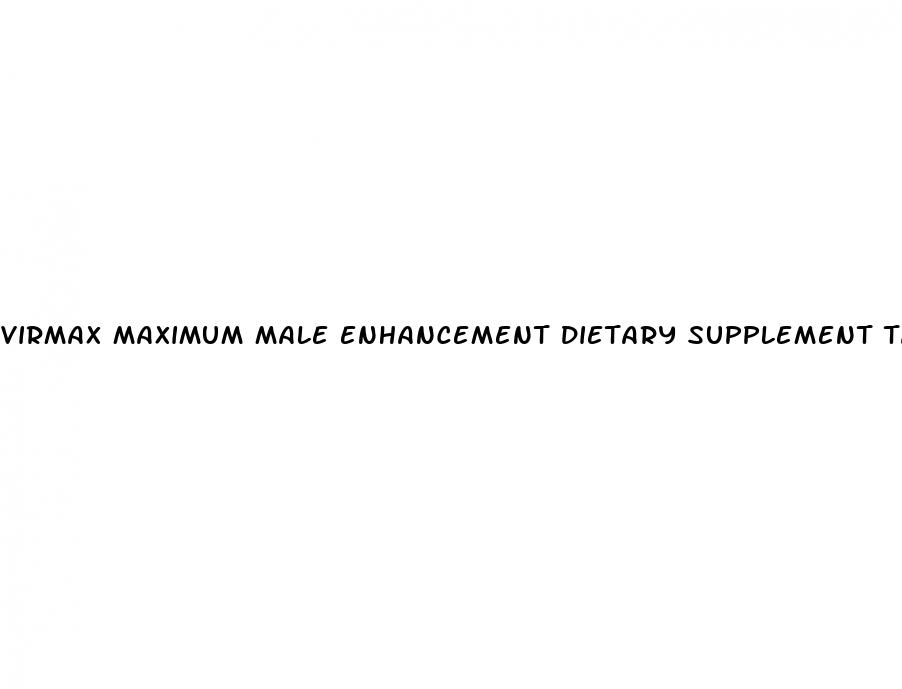 virmax maximum male enhancement dietary supplement tablets