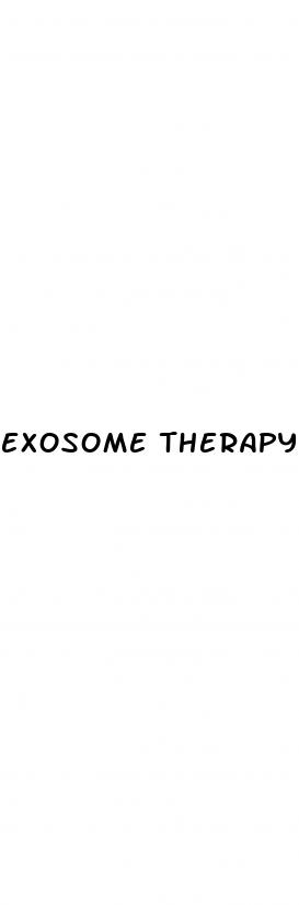 exosome therapy for erectile dysfunction