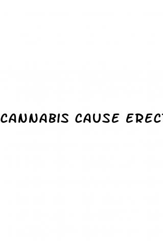 cannabis cause erectile dysfunction