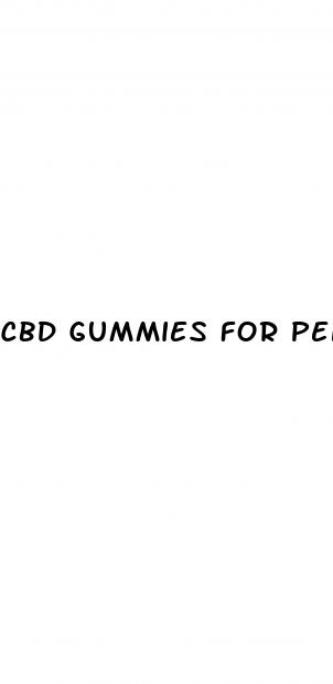 cbd gummies for penis enlargment