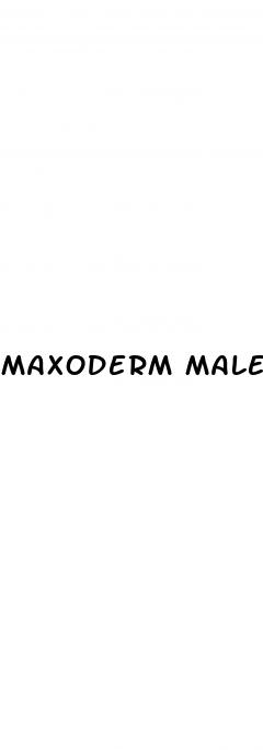 maxoderm male enhancement pills