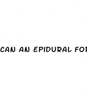 can an epidural for back pain cause erectile dysfunction