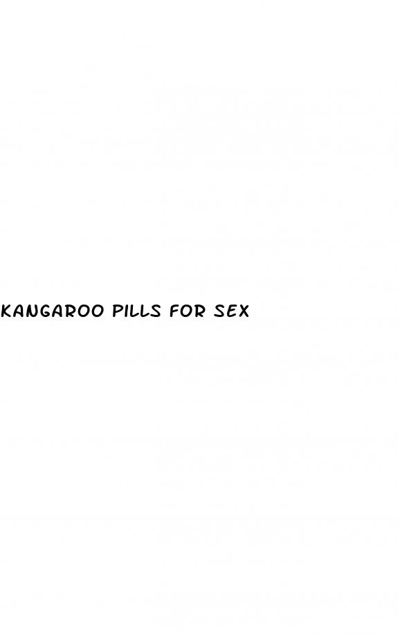 kangaroo pills for sex