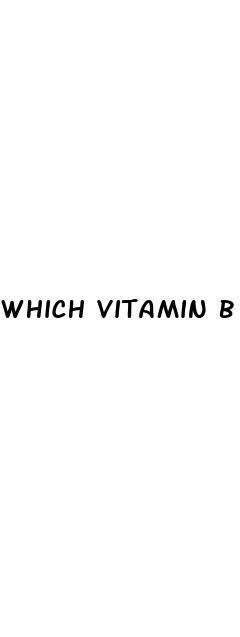 which vitamin b is good for erectile dysfunction