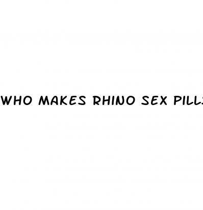 who makes rhino sex pills manufactyurer