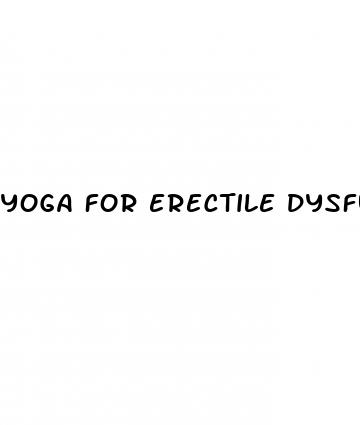 yoga for erectile dysfunction youtube