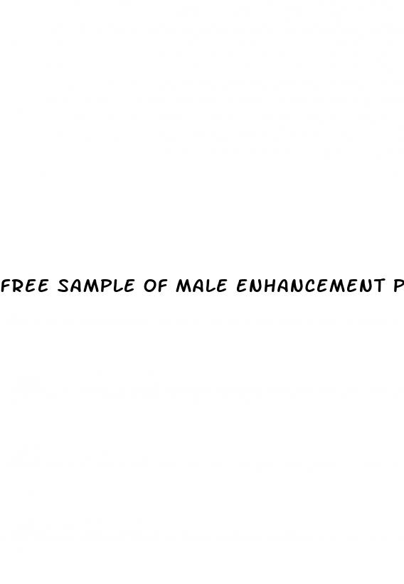 free sample of male enhancement pills