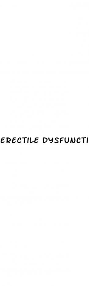 erectile dysfunction back pain