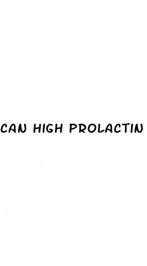 can high prolactin levels cause erectile dysfunction