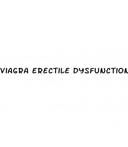 viagra erectile dysfunction