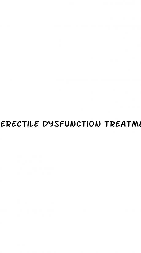 erectile dysfunction treatment success rate