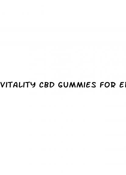 vitality cbd gummies for ed