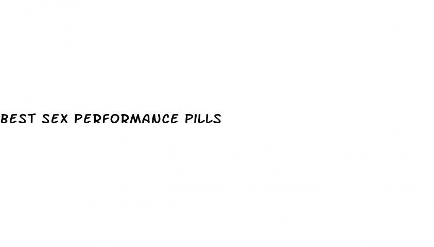 best sex performance pills