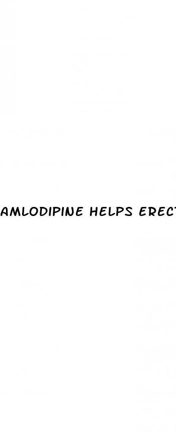 amlodipine helps erectile dysfunction