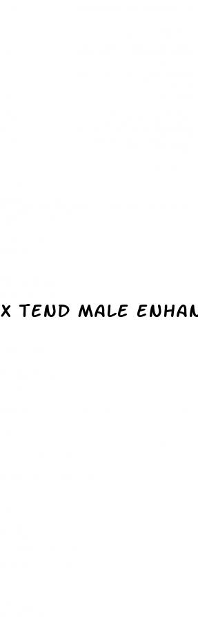 x tend male enhancement