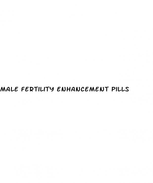 male fertility enhancement pills