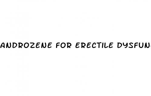 androzene for erectile dysfunction