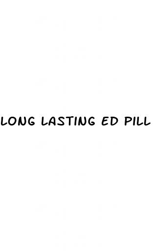 long lasting ed pill