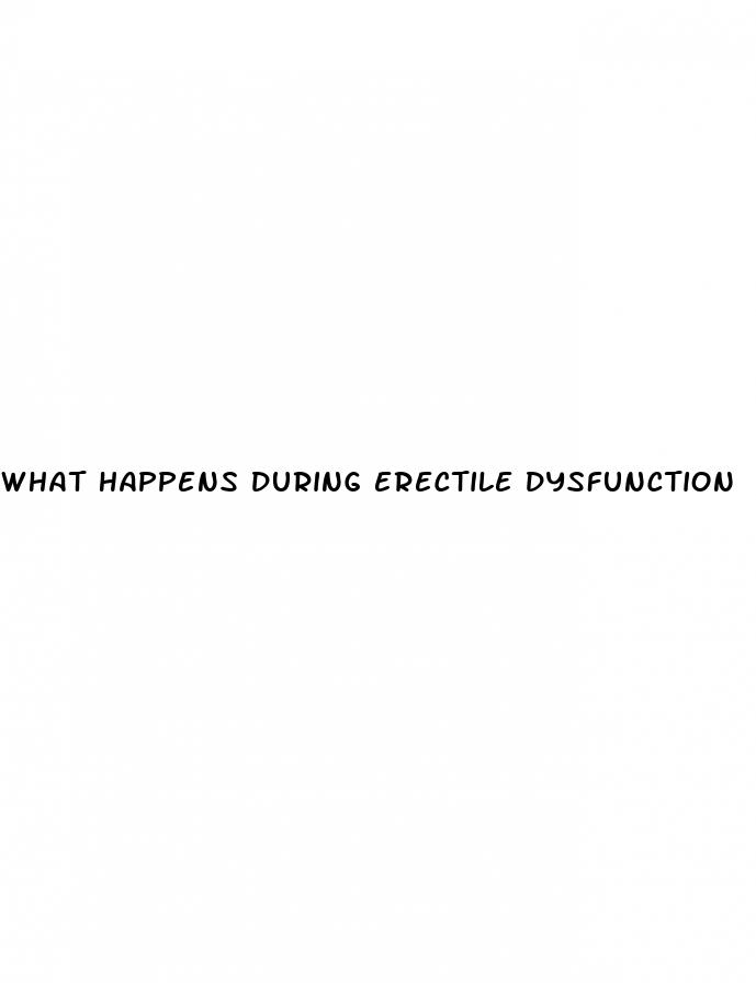 what happens during erectile dysfunction