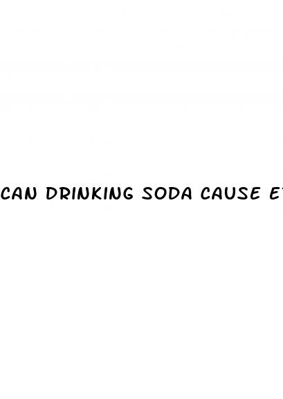 can drinking soda cause erectile dysfunction