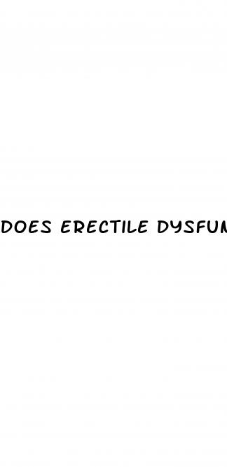 does erectile dysfunction cause low libido