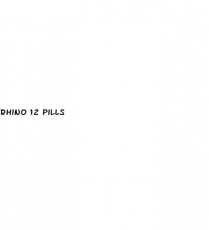 rhino 12 pills