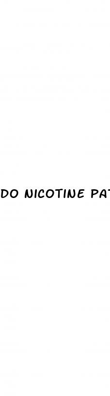 do nicotine patches cause erectile dysfunction