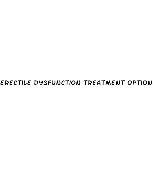 erectile dysfunction treatment options uk