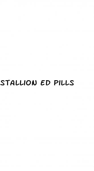 stallion ed pills