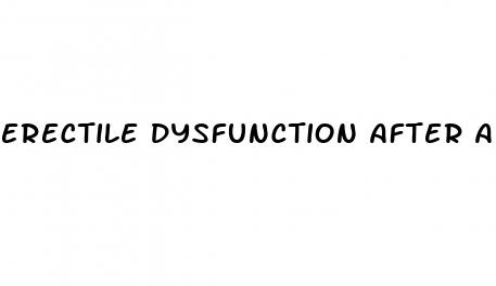 erectile dysfunction after antidepressants