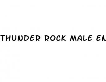 thunder rock male enhancement side effects