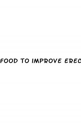 food to improve erectile dysfunction