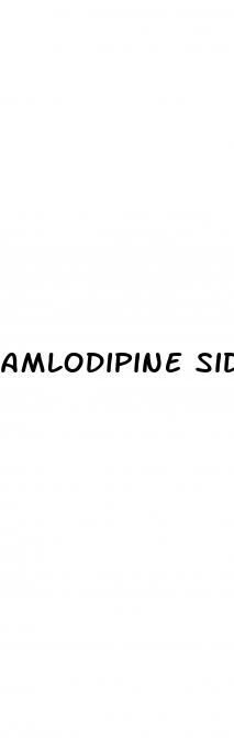 amlodipine side effects erectile dysfunction