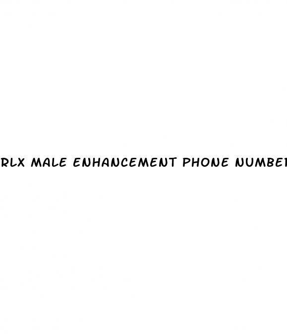 rlx male enhancement phone number