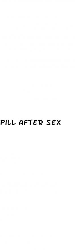 pill after sex